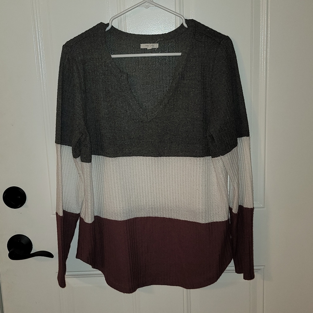 Colorblock Sweater